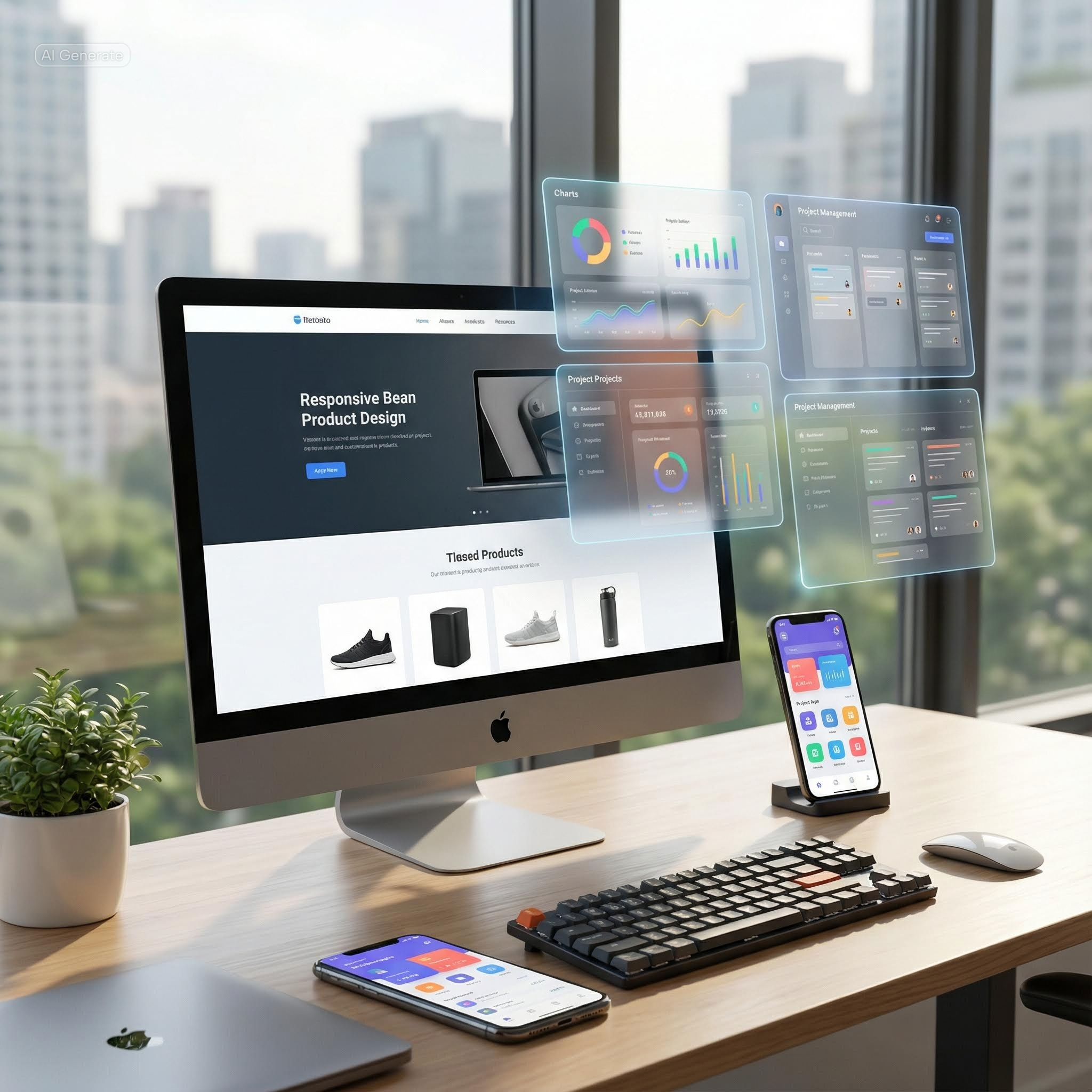 Dịch vụ website/app, phần mềm quản trị