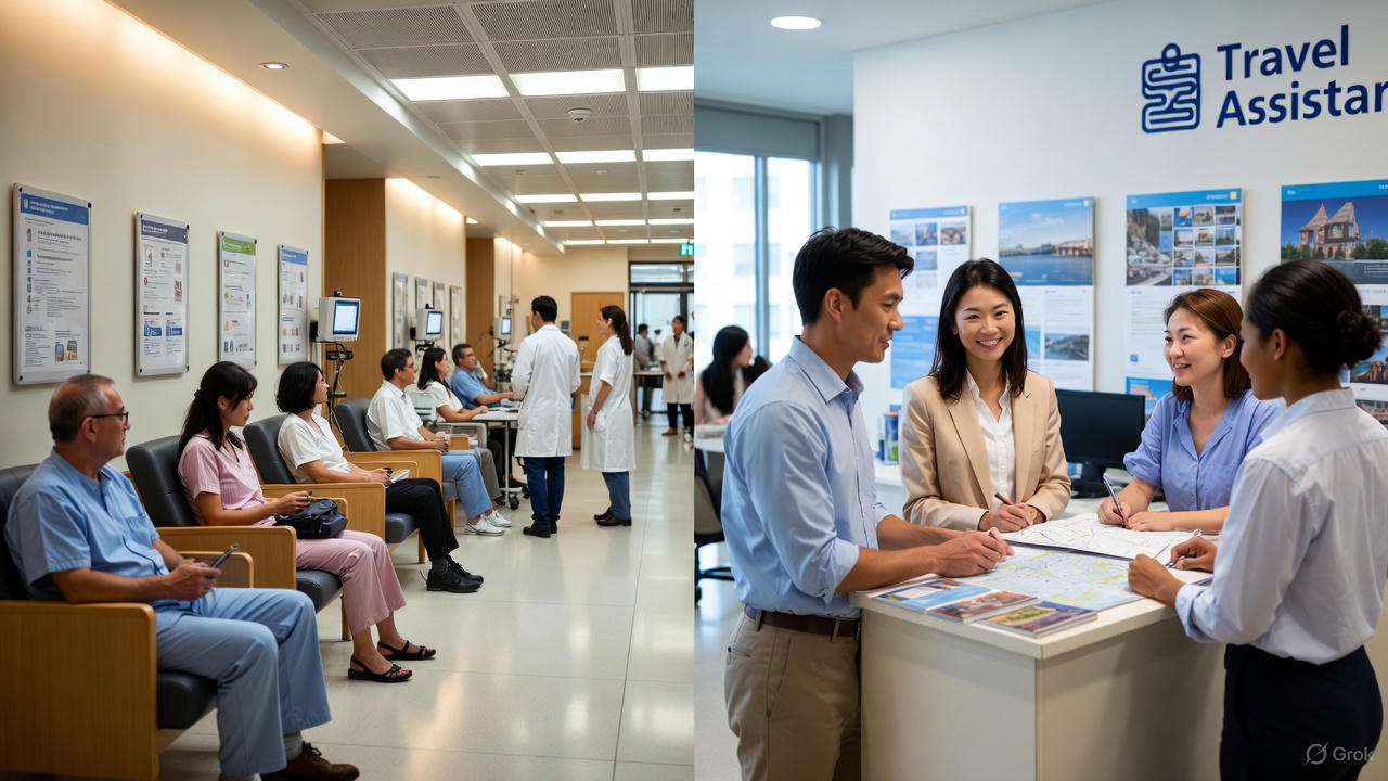 So sánh bảo hiểm y tế toàn cầu và du lịch